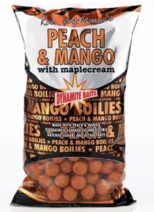 DB бойлы тонущ. 1 кг 15 мм Peach Mango ― Активная Кубань,  товары для туризма, активного отдыха и спорта