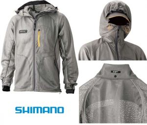 КурткаShimano Mos-Shield JA-006K Цв. Белая р-р. 3L ― Активная Кубань,  товары для туризма, активного отдыха и спорта