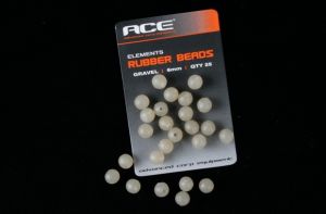 ACE Rubber Beads 6mm бусинка сер. ― Активная Кубань,  товары для туризма, активного отдыха и спорта
