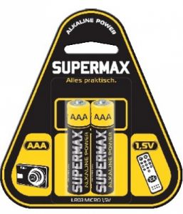 Батарейка SuperMax SUPLR032BL ― Активная Кубань,  товары для туризма, активного отдыха и спорта