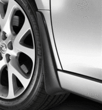 Брызговики передние VW Tiguan, 2007-> (полиуретан) ― Активная Кубань,  товары для туризма, активного отдыха и спорта